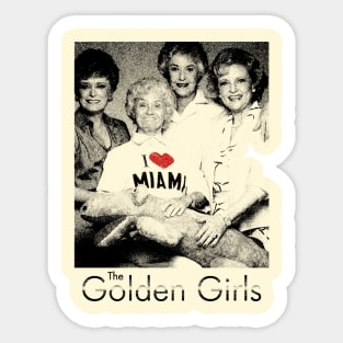 Golden girls squad Sticker